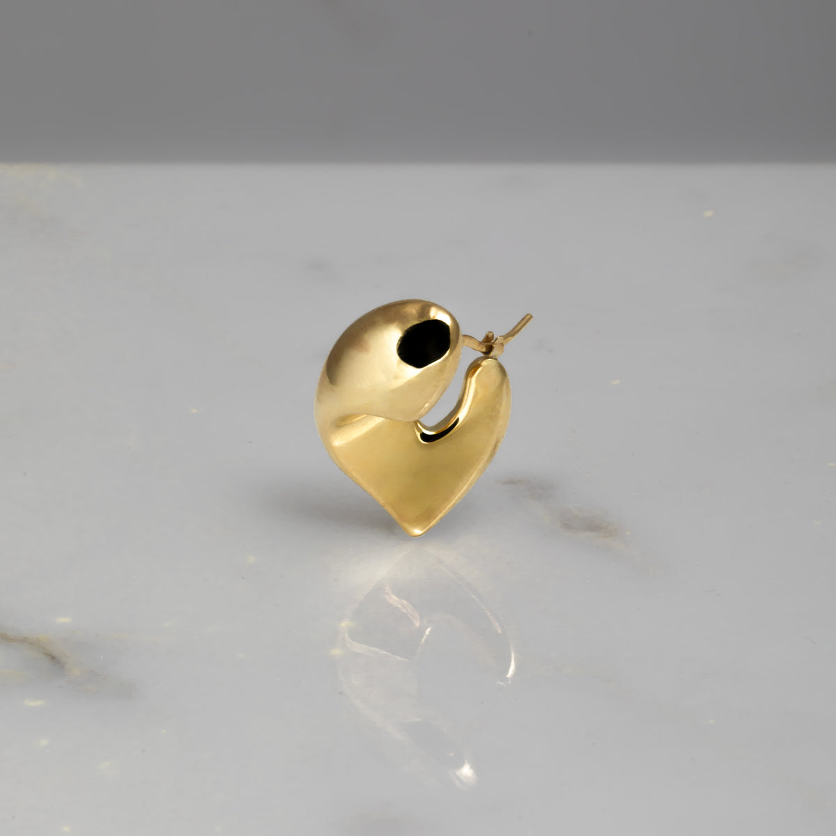 Pendientes Josie chapados en oro de 18kt