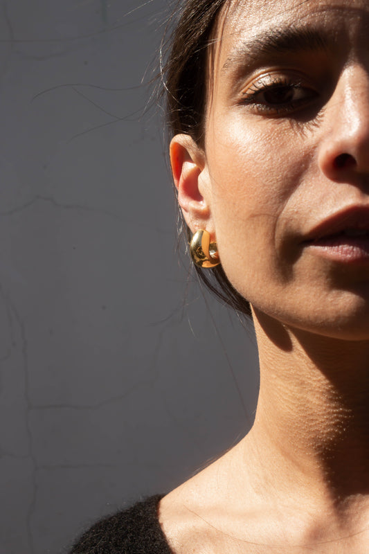 Orecchini Nilde Oro 18kt placcato