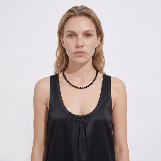 Collana Onice nero