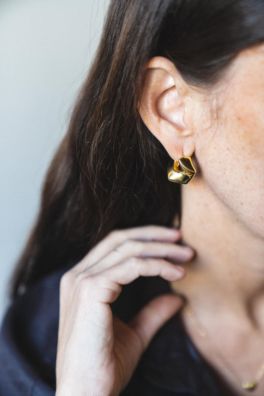 Orecchini Ifigenia oro 18kt placcato
