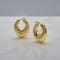 Micol 18kt gold plated earrings