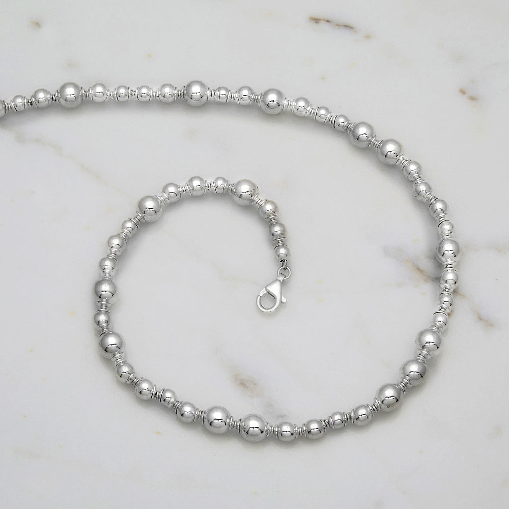 Adalgisa silver necklace