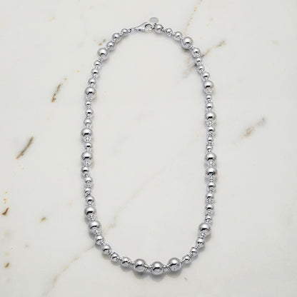 Adalgisa silver necklace