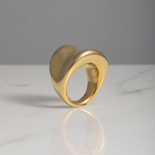 Anello Athos oro 18kt placcato
