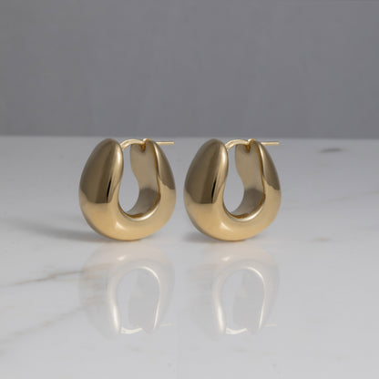 Orecchini Cipride placcato oro 18kt