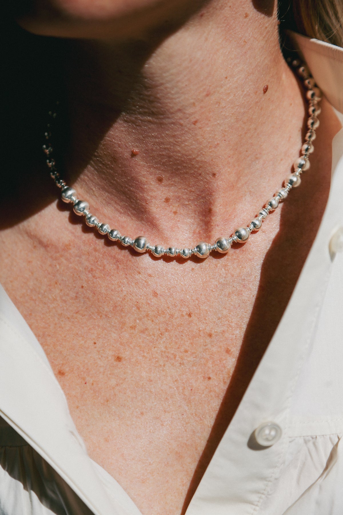Adalgisa silver necklace