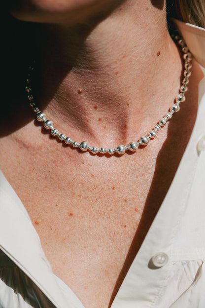 Adalgisa silver necklace
