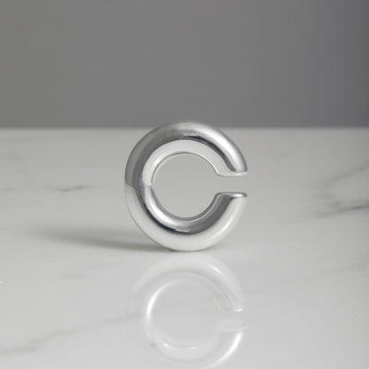 Ear cuff individual básico de plata 925