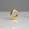 Ear cuff sencillo básico bañado en oro de 18kt