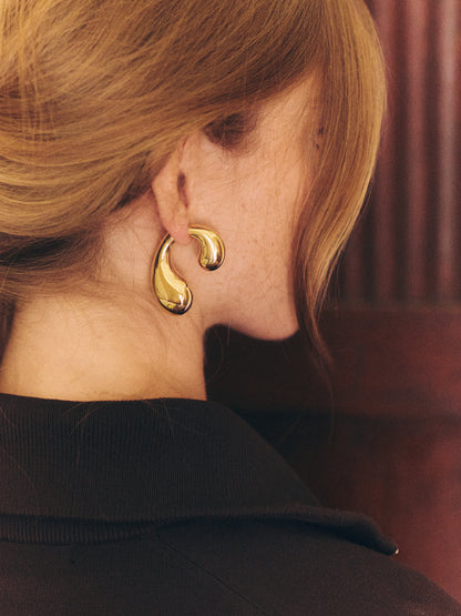 Orecchini Anita in oro 18kt placcato