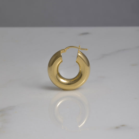 Orecchini Giglio Small Oro 18kt placcato
