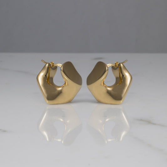 Orecchini Ifigenia oro 18kt placcato