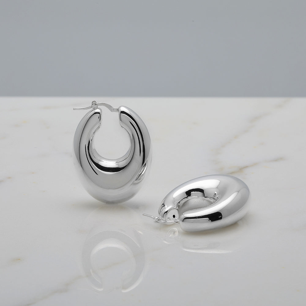 Micol 925 Sterling Silver Earrings
