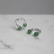 Lily Ohrringe aus 925er Silber mit Aventurin