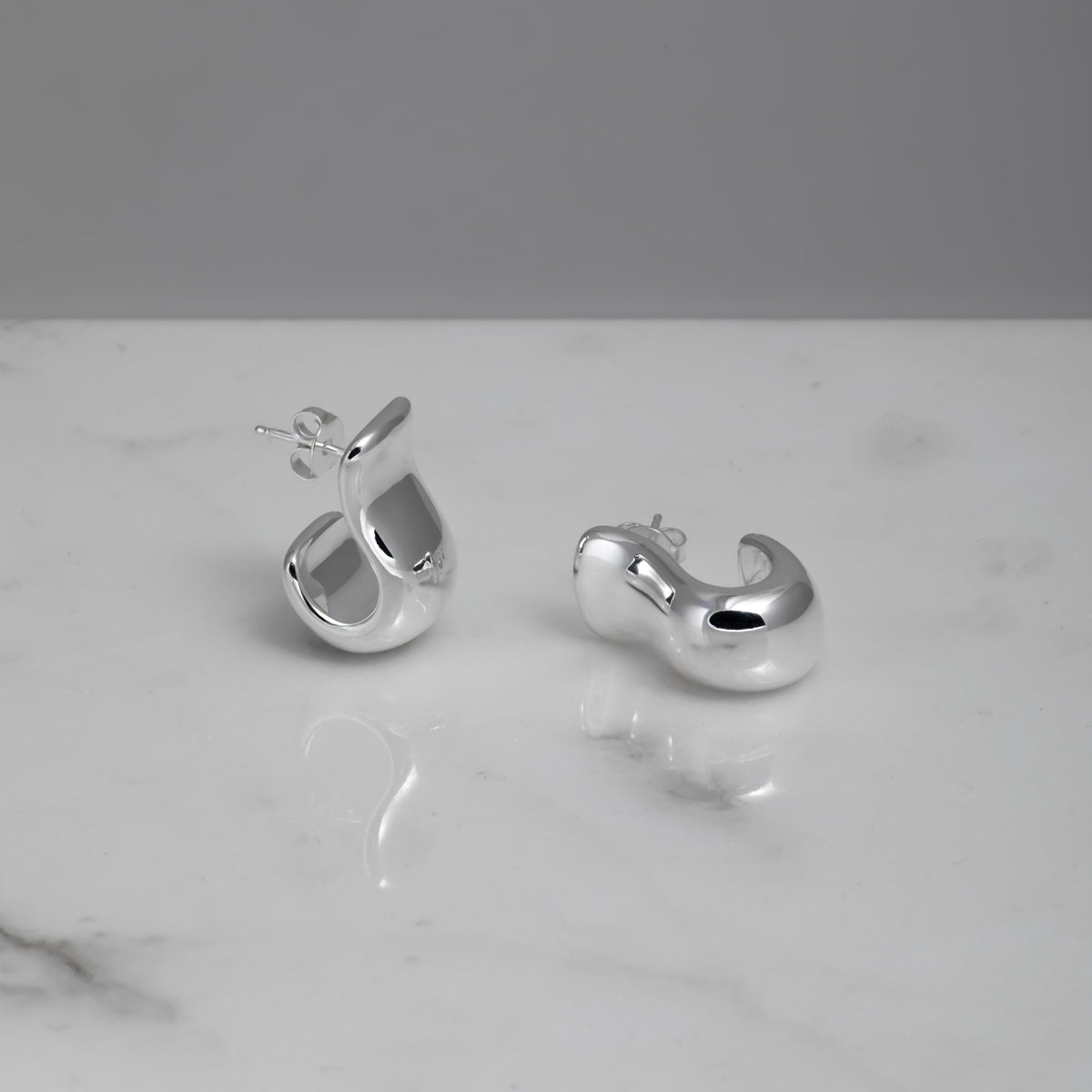 Pendientes Franca en plata 925