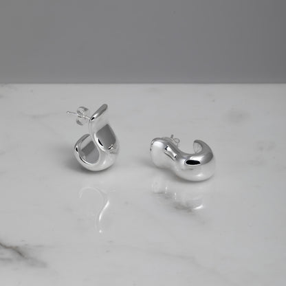 Pendientes Franca en plata 925