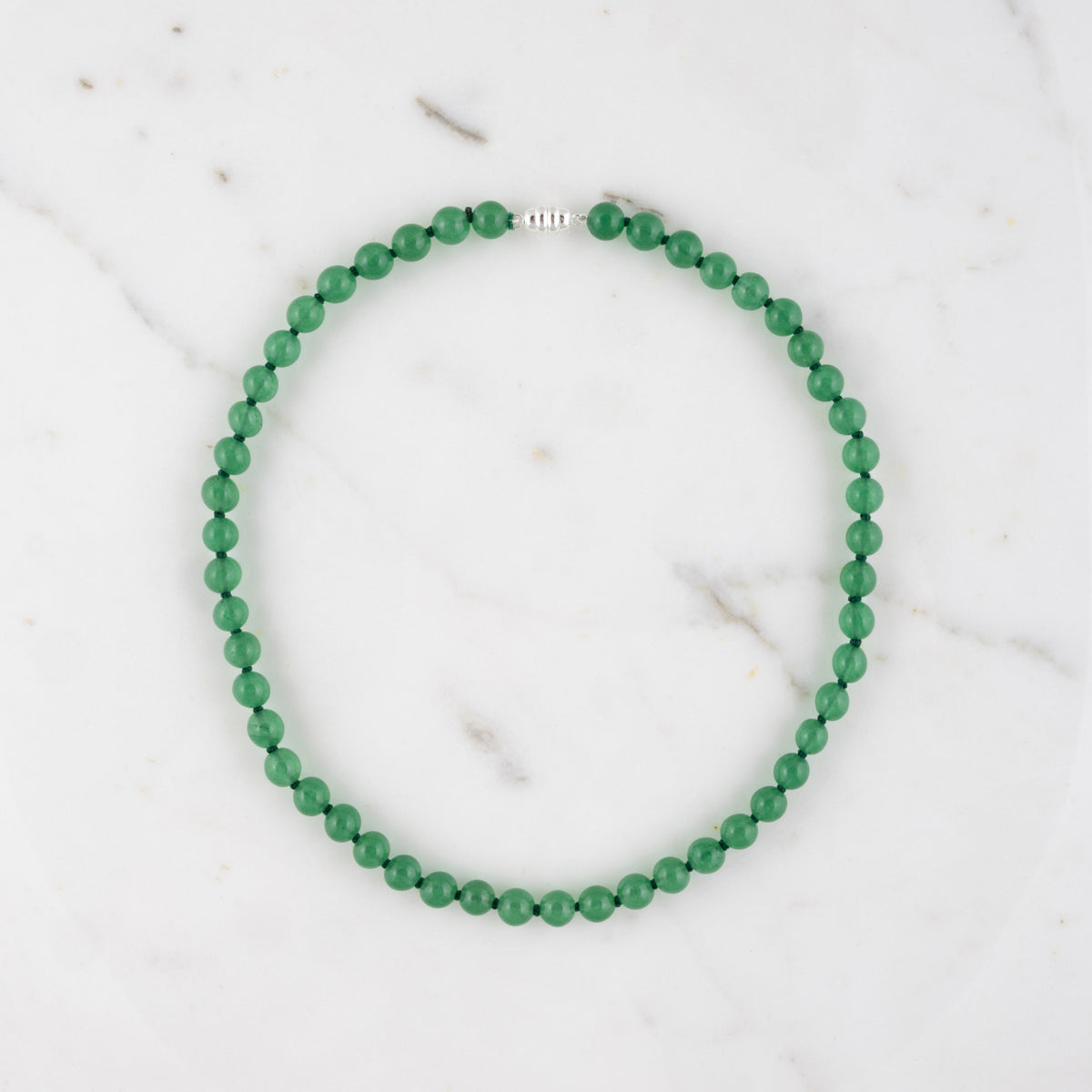 Collier Aventure marine naturelle verte