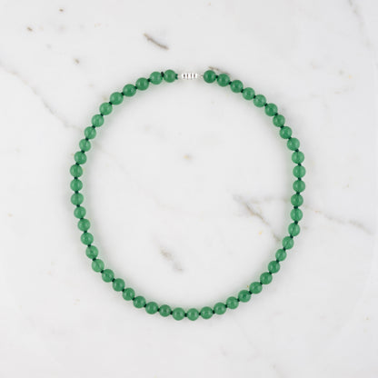 Collier Aventure marine naturelle verte