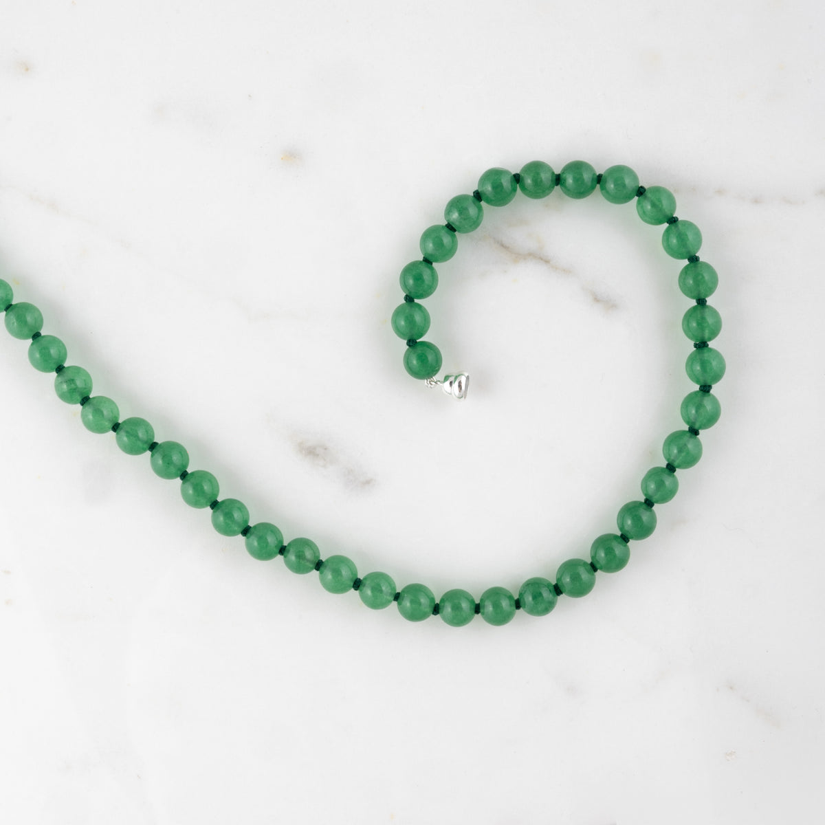 Collier Aventure marine naturelle verte